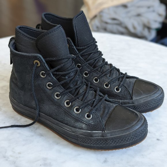 Converse Shoes Converse Chuck Taylor All Star Waterproof Boot Hi Black Gum Unisex 68 Poshmark